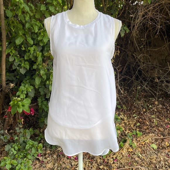 2 Piece Outfit CALVIN KLEIN Sleeveless Top AND Matty M Tube Skirt  Size XS - Picture 4 of 13